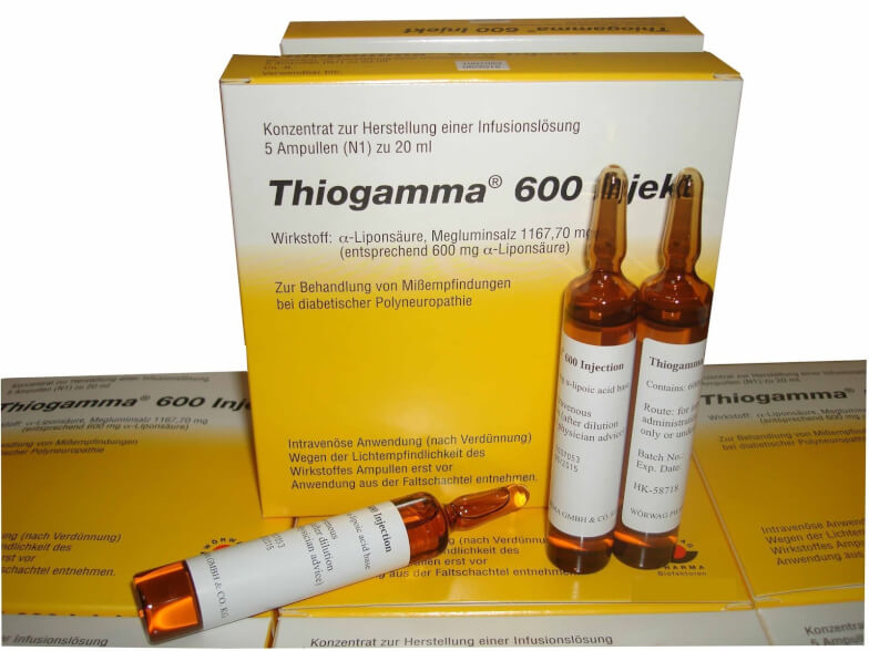 Полезные эффекты Тиогаммы